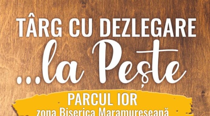 Târgul cu Dezlegare la Peşte vă aşteaptă în Parcul IOR de pe 24 noiembrie