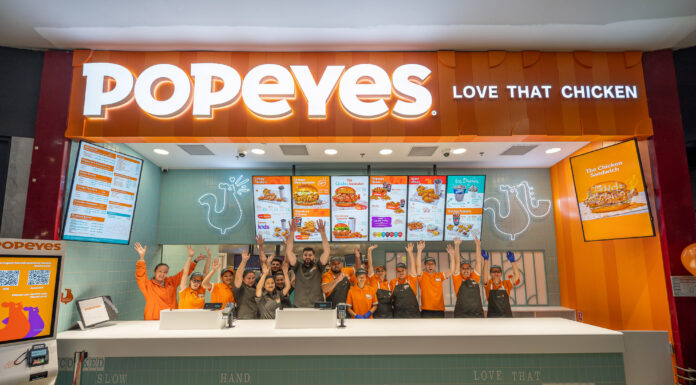 Popeyes deschide restaurantul cu numărul 6, amplasat în Centrul Comercial Orhideea din București Popeyes