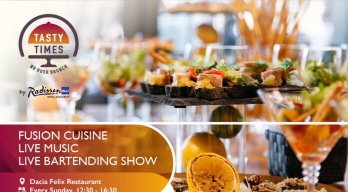 Radisson Blu Bucureşti reinventează brunch-ul de duminică: Tasty Times, No Rush Brunch şi Aristobeats