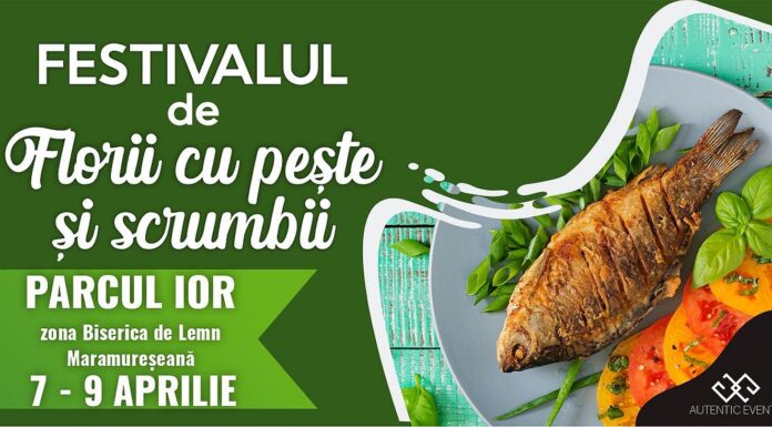 Festivalul de Florii cu Peşte şi Scrumbii vă aşteaptă în Parcul IOR