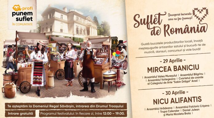 Festival culinar pe domeniul Familiei Regale de la Săvârşin; Când are loc?
