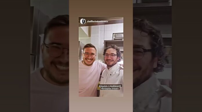 Chef Florin Dumitrescu ne urmărește😍