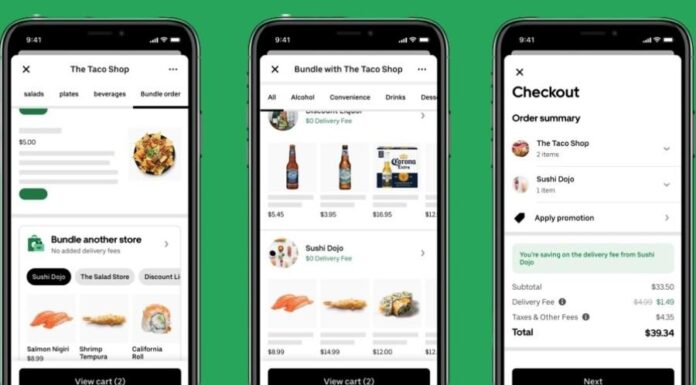 Uber Eats a introdus în SUA o funcție pe care toate serviciile de livrare de mâncare ar trebui să o aibă: Posibilitatea de a comanda de la două restaurante simultan Uber Eats