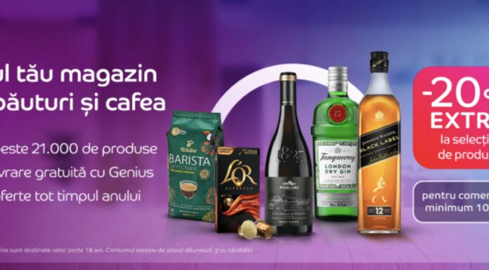 eMAG lansează magazinul de băuturi, cafea şi vinuri Drinks and Coffee Shop