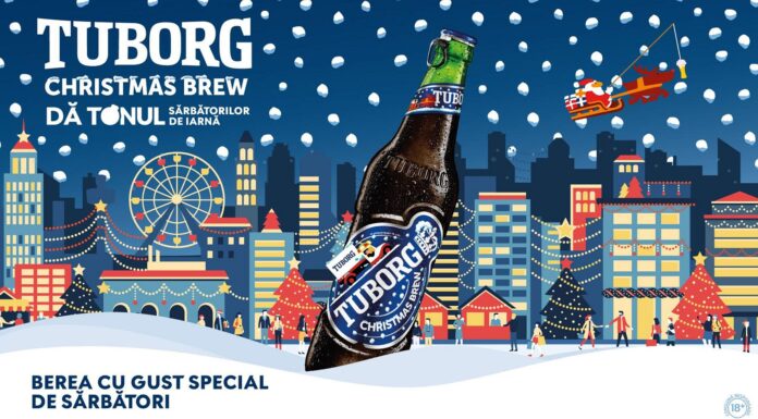 Tuborg Christmas Brew, berea oficială a Crăciunului revine în România