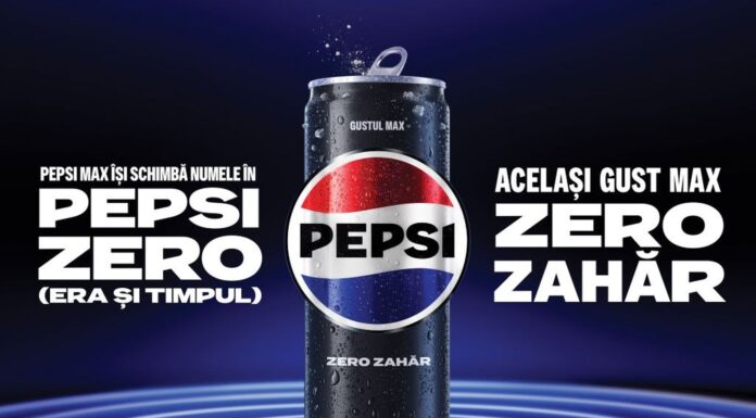 Pepsi Max își schimbă numele; Se va numi Pepsi Zero și ambalajele primesc design nou