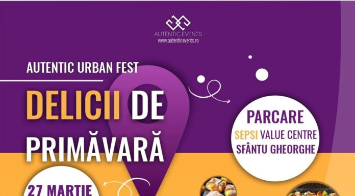 Festivalul Autentic Urban Fest aduce Delicii de Primăvară la Sfântu Gheorghe