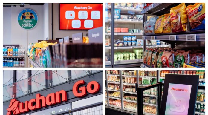 Auchan Go este primul magazin din România unde nu scanezi produsele și nici măcar nu le plătești la casă; Cum funcționează?