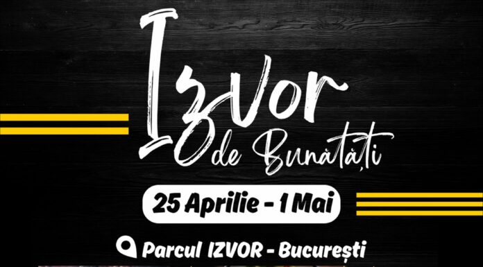 Vino în Parcul Izvor la saramură, cherhana pescăreasca şi alivenci; Izvor de Bunătăţi începe pe 25 aprilie