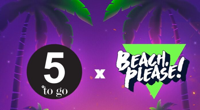 5 to go devine cafeaua oficială a festivalului BEACH, PLEASE!