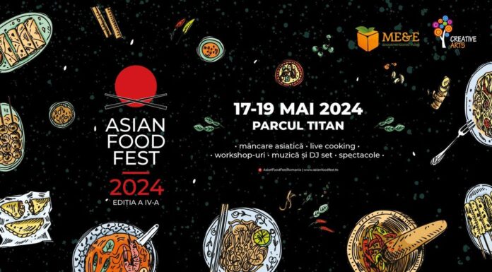 Asian Food Fest 2024 aduce mâncarea asiatică în Parcul Titan de pe 17 mai