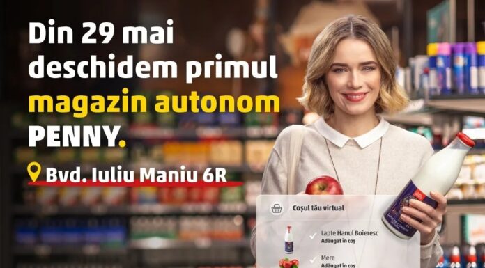 Penny deschide primul magazin autonom din țară; Unde este situat noul supermarket?