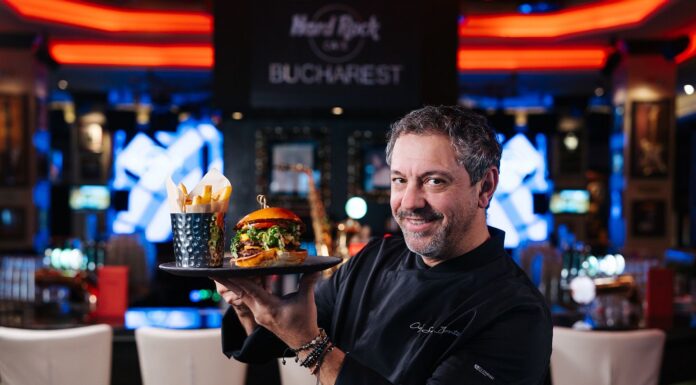 Hard Rock Cafe Bucureşti şi Chef Sorin Bontea prezintă No Regrets Smashed Burger