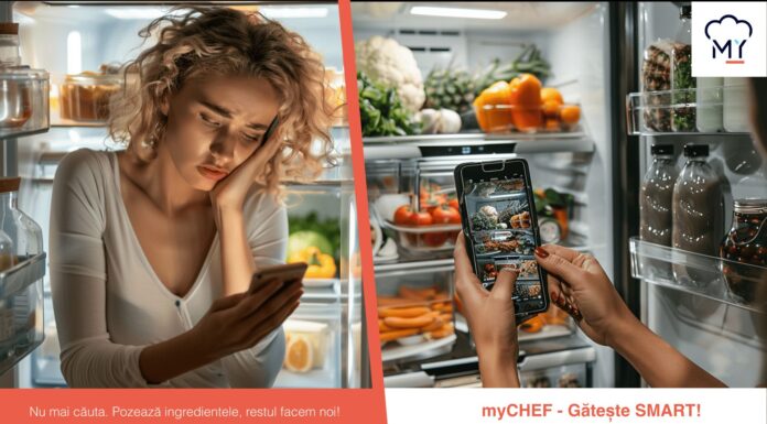 A apărut aplicaţia cu care găteşti cu ce ai în frigider; Este gratuită şi se numeşte MyCHEF