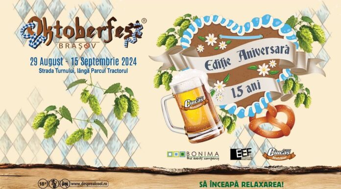 Oktoberfest 2024 începe la Braşov în această săptămână; Cât ţine şi ce vă aşteaptă acolo