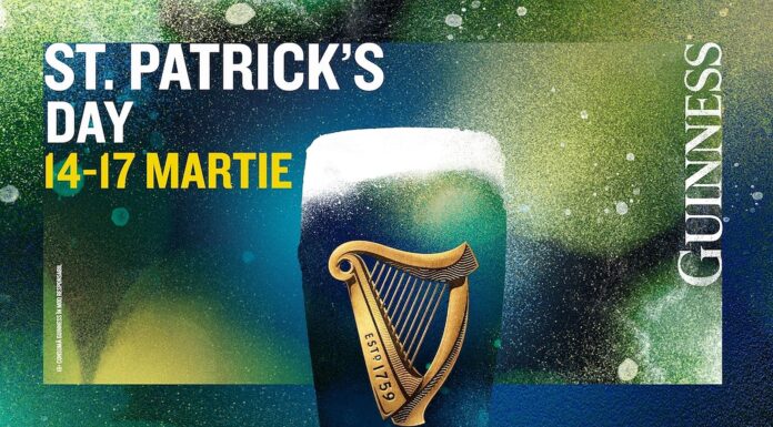 Berea Guiness sărbătoreşte St. Patrick’s Day între 14 şi 17 martie