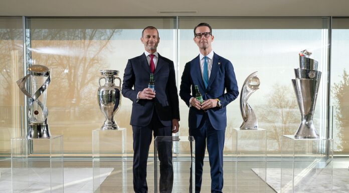 Carlsberg şi UEFA anunţă un parteneriat nou pe termen lung, asociat competiţiilor echipelor naţionale