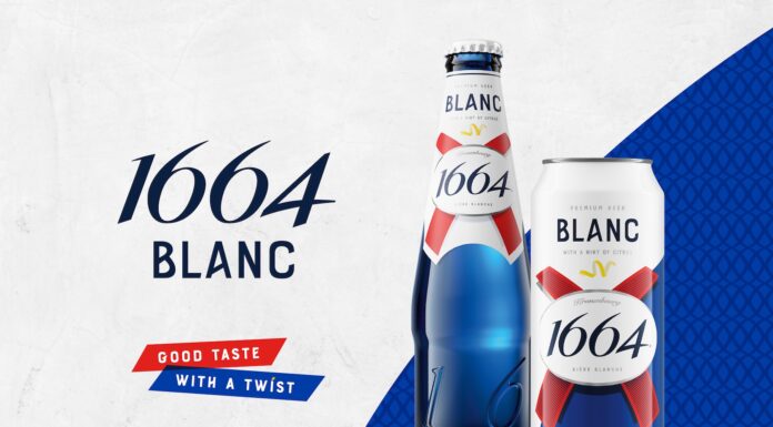 1664 Blanc intră în retail cu doză de 0.5L; Berea franțuzească proaspătă și șic ajunge mai aproape de români
