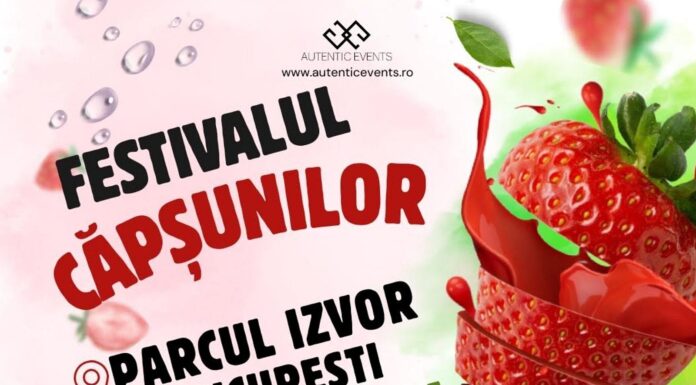 Festivalul Căpșunilor îndulcește Bucureștiul între 23 și 25 mai, în Parcul Izvor