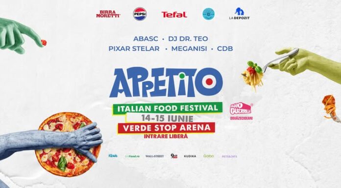 Festivalul Appetito, de pe 14-15 iunie, aduce Italia în București; Festivalul Appetito