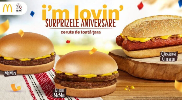 Revin McMici și Cârnații Oltenești la McDonald’s: Gustul verilor românești, din nou în meniu!