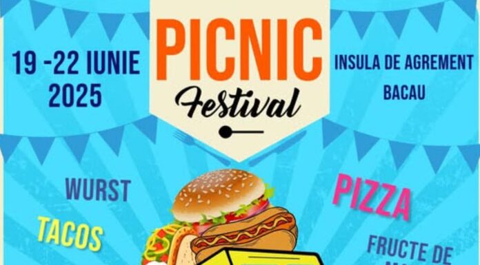 Picnic Festival revine la Bacău cu street food, mașino retro și filme sub cerul liber
