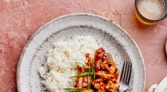 Pui teriyaki japonez-american gata în 15 minute;