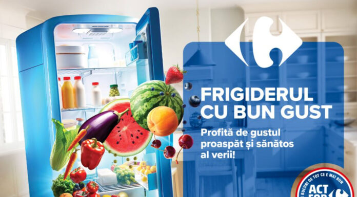 Carrefour lansează „Frigiderul cu Bun Gust”, inițiativa care te ajută să mănânci sănătos, cu produse locale