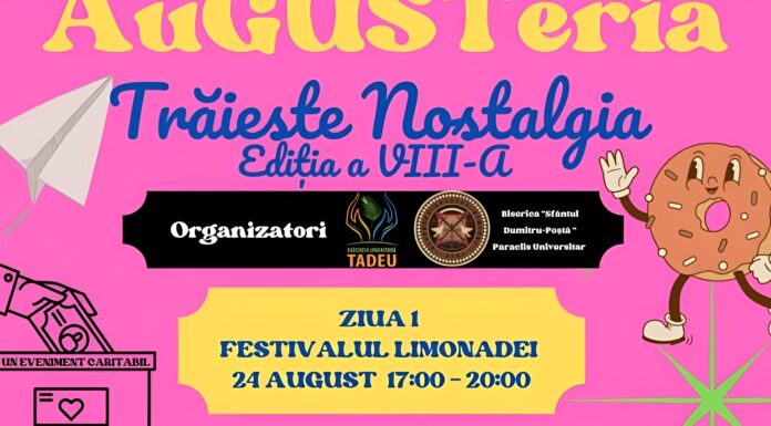 Festivalul AuGUSTeria 2025 pe Strada Franceză în acest weekend Festivalul