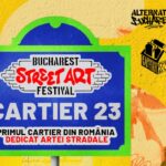 Street Art cu gust în București; Cartier 23 servește artă urbană street art