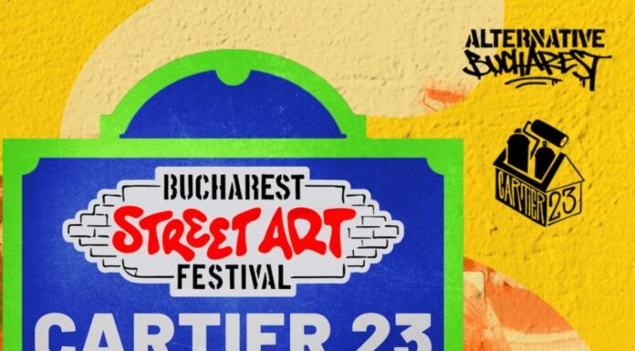 Street Art cu gust în București; Cartier 23 servește artă urbană street art