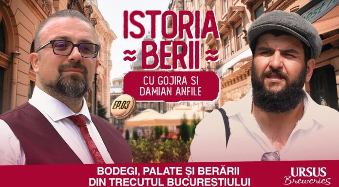 Podcast cu Damian Anfile și Gojira despre istoria berii în România bere